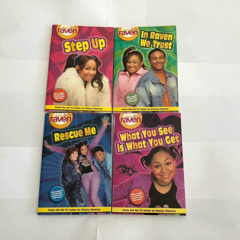 SET of 4 - That’s So Raven books